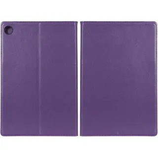 کیف تبلت چرمی ساده Samsung Galaxy Tab A9 Plus 11 / X210 / X215 / X216 / TAB A11 Plus - بنفش