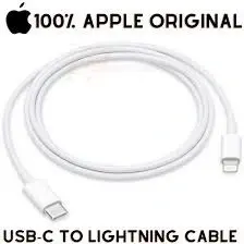 کابل تبدیل USB-C به لایتنینگ اپل آیفون 14 پرومکس ORG به طول 1 متر-شارسل