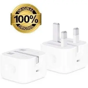 شارژر اصلی آیفون ۱۶ نرمال iphone 16 (گارانتی)+کابل هدیه +گارانتی شرکتی یک ساله