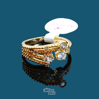 انگشتر نگین دار طرح ستاره مدل 8600-AT