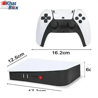 کنسول بازی کلاسیک 4K مدل PS5 با دسته بازی بی سیم