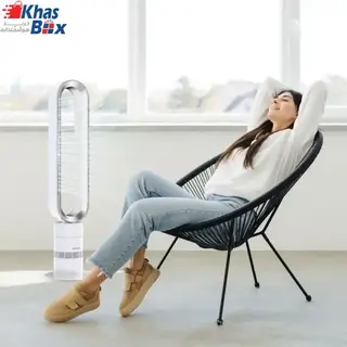 پنکه رومیزی بدون پره هانا مدل FZ10-18TRB