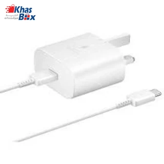 شارژر سامسونگ A23 کیفیت اورجینال - آداپتور به همراه کابل 