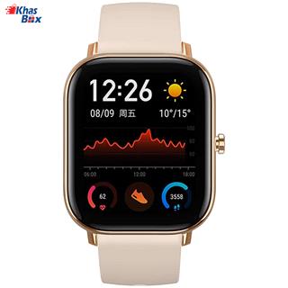 ساعت هوشمند شیائومی Amazfit GTS طلایی