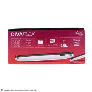 گوشی موبایل بلو مدل Diva Flex طلایی