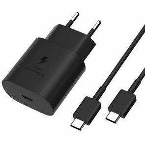 شارژر دیواری سامسونگ مدل TA800 ظرفیت ۲۵ وات با کابل USB Type-C