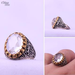 انگشتر در نجف اصل تاج طلایی مردانه