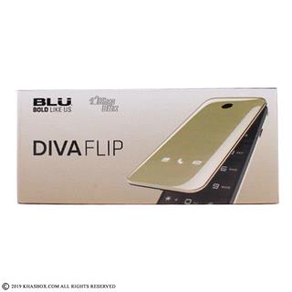 گوشی موبایل بلو مدل Diva Flip طلایی