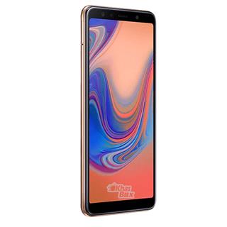 گوشی موبایل سامسونگ Galaxy A7 2018 128GB طلایی