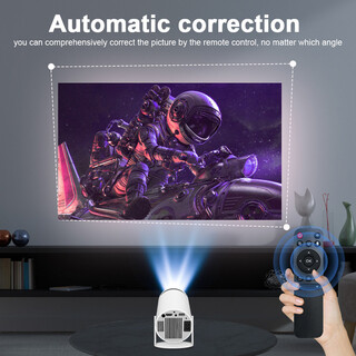 ویدئو پروژکتور هوشمند HY300 کیفیت تصویر Ultra HD 4K 