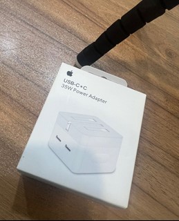 شارژر دیواری اپل مدل 35W دو پورت USB-C مخصوص آیفون ۱۴