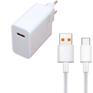 شارژر فست شیائومی مدل Mi MDY-12-ES توان 67 وات همراه کابل