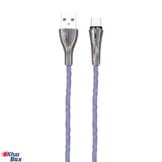 کابل کینگ استار تبدیل USB به USB-C مدل K28 C کنفی طول 100سانتی متر 