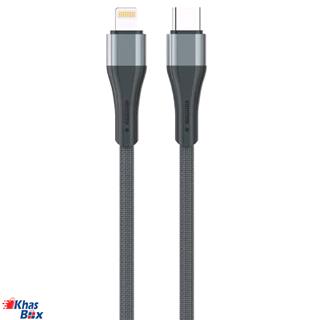 کابل کینگ استار تبدیل USB-C به لایتنینگ مدل K49 ic کنفی طول 100سانتی متر