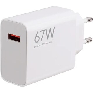 شارژر 67 وات اصلی شیائومی با کابل تایپ سی ثانیه شمار مکس