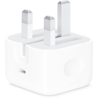 شارژر اپل 20 وات سه پین همراه کابل اصل+گارانتی شرکتی طلایی یک ساله+محافظ کابل هدیه Charger Apple 20W Three Pin with Cable Original