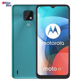 گوشی موتورولا Moto E7 64GB آبی