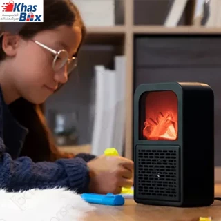 بخاری برقی کم مصرف طرح شومینه