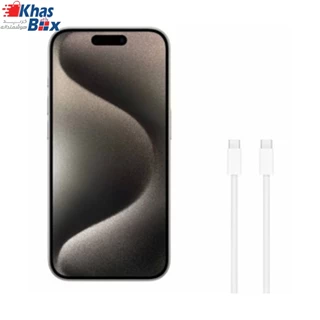 کابل شارژر آیفون 15 پرو مکس اصلی اپل iPhone 15 Pro Max