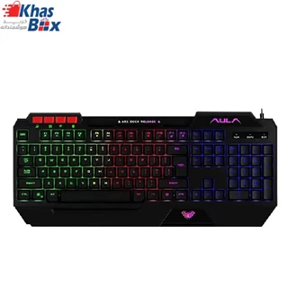 ست گیمینگ کیبورد موس هدفون و پدموس 4In1 Gaming Starter Kit