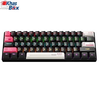 کیبورد مکانیکال سیمی با نور پس زمینه RGB