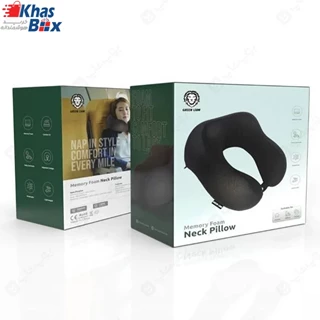 بالش دور گردنی مموری فوم بیسوس مدل Thermal Series Memory Foam U-Shaped Neck Pillow