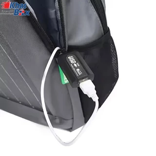 کوله پشتی خورشیدی HAWEEL 14W ، کوله پشتی خورشیدی مقاوم در برابر آب خورشیدی با پنل خورشیدی با شارژر USB شارژر درگاه خورشیدی برای تجارت و مدرسه ، ظرفیت بزرگ 15.6 'لپ تاپ اندیشمند