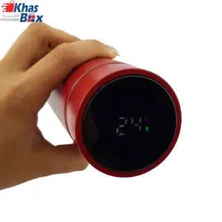 فلاسک هوشمند یونیک مدل دماسنج دار کد 05 گنجایش 0.5 لیتر - چند رنگ
