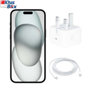 شارژر، کابل شارژ و آداپتور اصلی آیفون iPhone 15