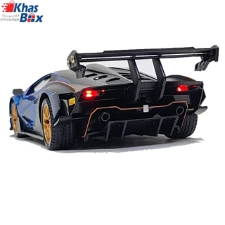 ماکت فلزی لامبورگینی اونتادور بزرگ (1:24)(LAMBORGHINI AVENTADOR LP 700-4 BY MAISTO) سرمه ای