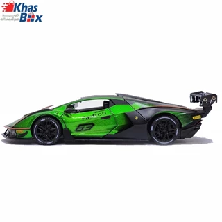 ماکت فلزی لامبورگینی اونتادور بزرگ (1:24)(LAMBORGHINI AVENTADOR LP 700-4 BY MAISTO) سرمه ای