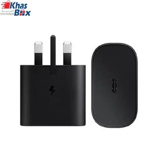 شارژر اصلی گوشی Galaxy M14 4G / Galaxy M14 5G سامسونگ 25 وات Type-C سوپر فست شارژ 