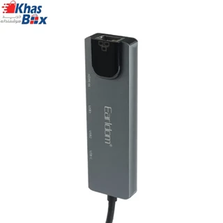 هاب 5 پورت USB3.0/USB2.0/HDMI/RJ45/Type-C باسئوس مدل ET-W27