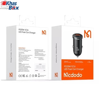 شارژر فندکی فست شارژ 33 وات CC-232