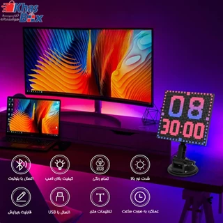پنل LED هوشمند پشت خودرو