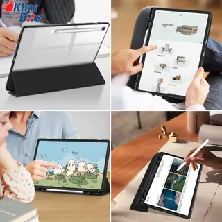 کیف محافظ سامسونگ مدل Smart Book Cover مخصوص Galaxy Tab S10 FE Plus