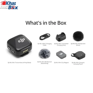 میکروفون یقه‌ای بی‌سیم دی جی آی مدل Mic Mini