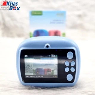 دوربین چاپ سریع رنگ ابی | دوربین بی سیم قابل حمل کودکان