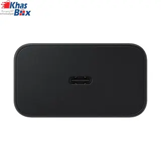 شارژر سامسونگ مدل EP-T2510 توان 25 وات سه پین | شارژر اصلی USB-C با Super Fast Charging