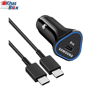 شارژر فندکی 25w سامسونگ 