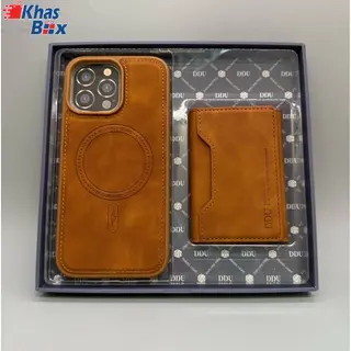 کاور و قاب چرمی APPLE IPHONE 17 PRO MAX مگ سیف دار