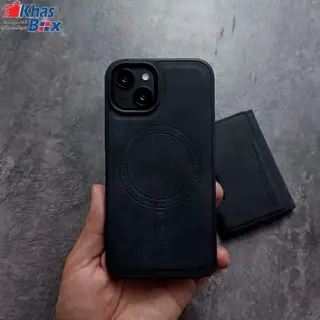 کاور و قاب چرمی APPLE IPHONE 17 PRO MAX مگ سیف دار