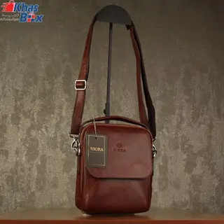 کیف دوشی مردانه چرم طبیعی