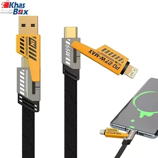 کابل شارژر 4 کاره USB