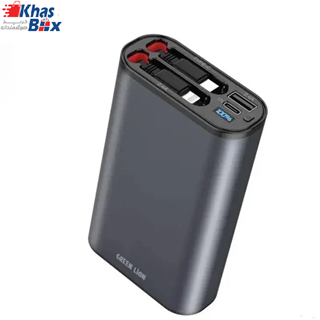 پاوربانک گرین لاین Retractable 22.5W ظرفیت 10000mAh
