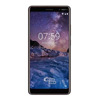 گوشی موبایل نوکیا 7 Plus مشکی مسی