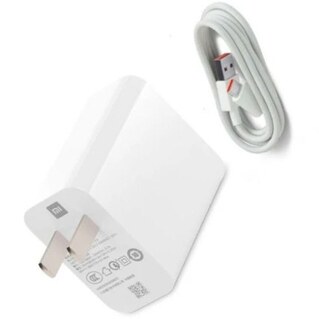 شارژر دیواری شیائومی مدل MDY-17-EE ظرفیت ۴۵ وات همراه با کابل