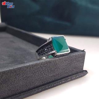 انگشتر عقیق مردانه اسپرت کد 69.3