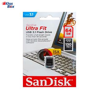 فلش مموری سن دیسک Ultra Fit ظرفیت 64GB