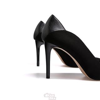 کفش پاشنه بلند زنانه برند استرادیواریوس مدل SKZ-05 مشکی